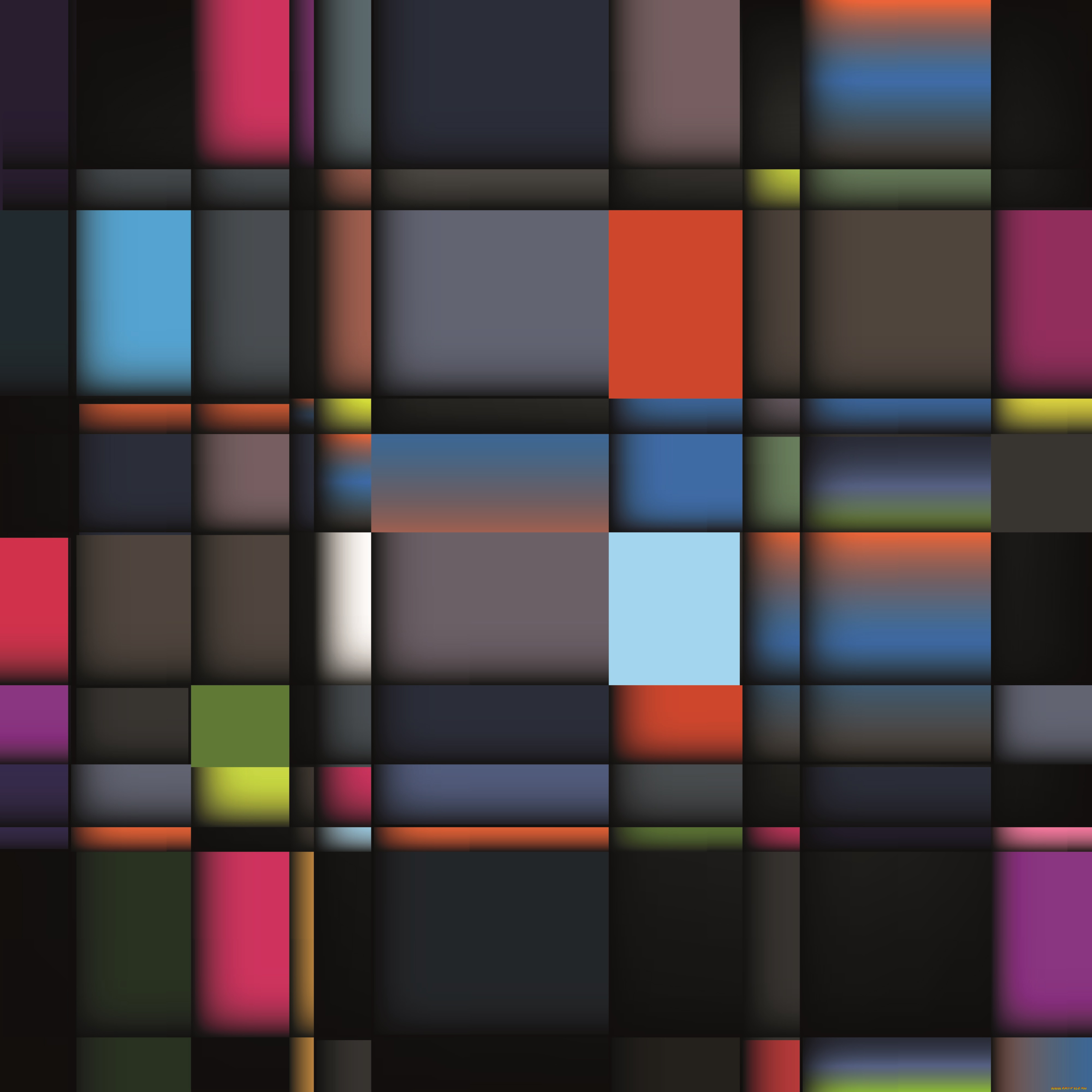 Квадраты цветные 3d графика без смс