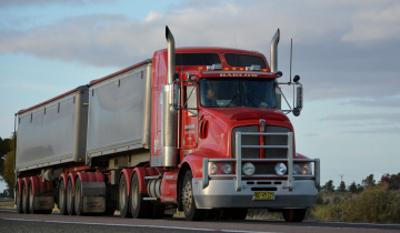 Картинка kenworth+t608 автомобили kenworth тягач седельный грузовик тяжелый