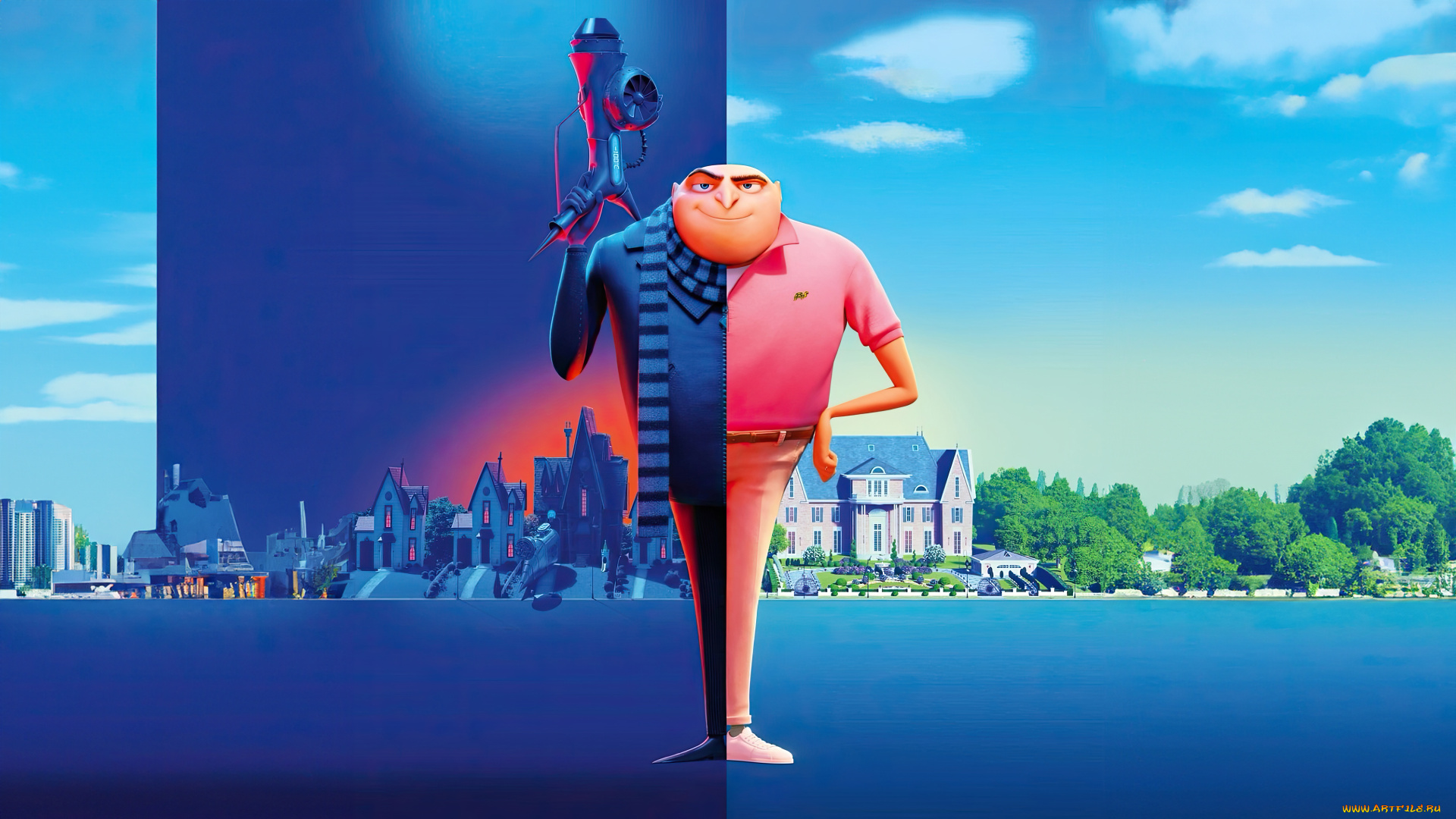 despicable, me, 4, , , 2024, , мультфильмы, despicable, me, 4, гадкий, я, четвертая, часть, мультфильм, приключения, семейный, пoстeр