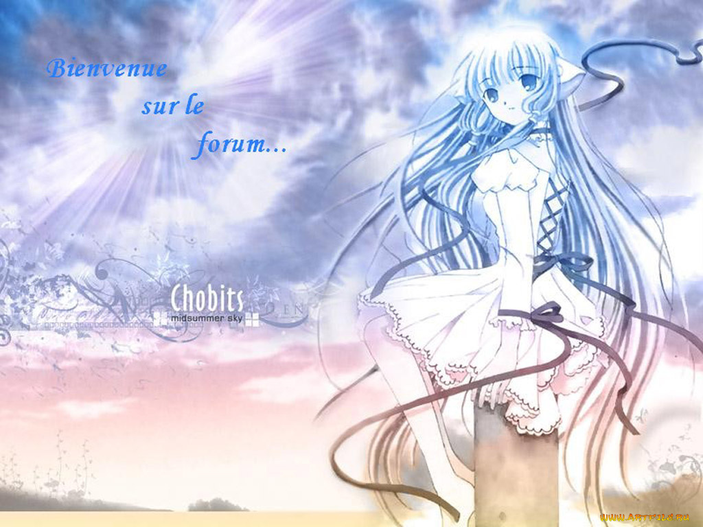 аниме, chobits