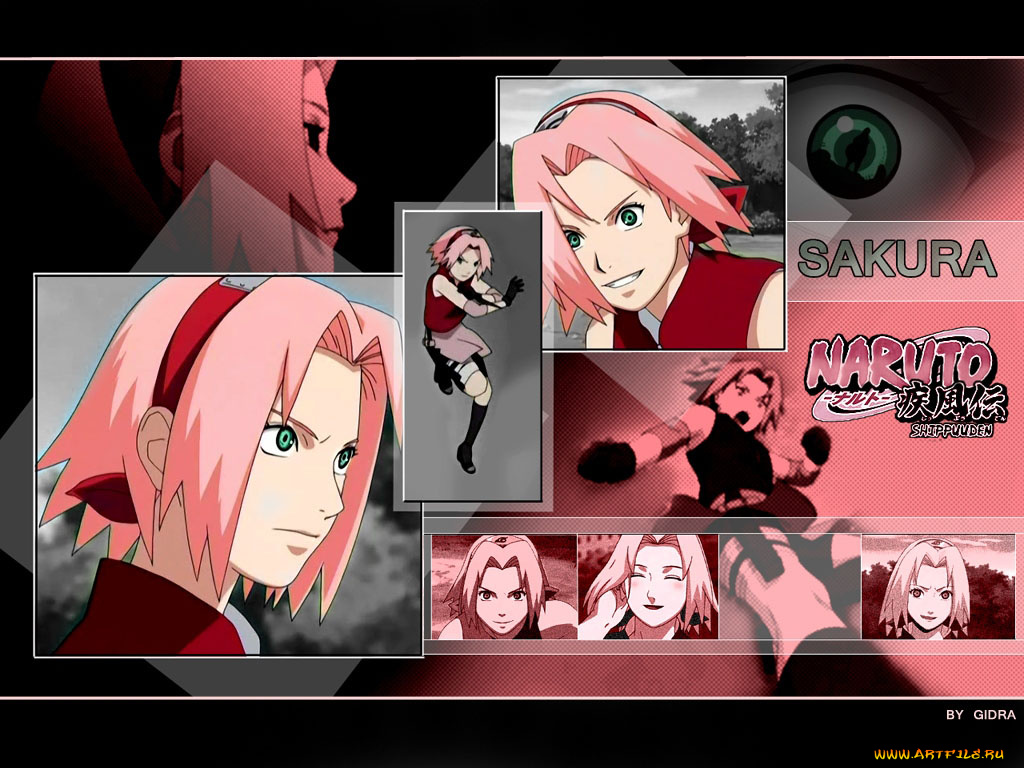 sakura, аниме, naruto