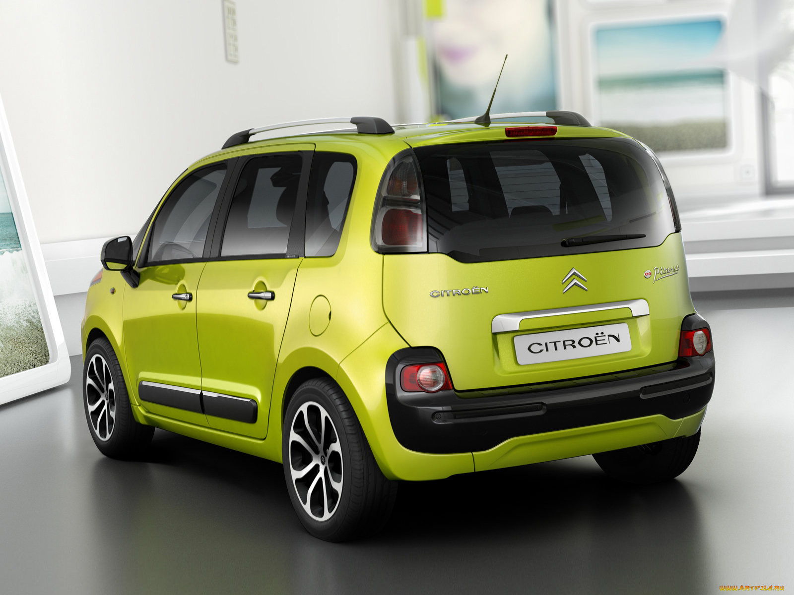 citroen, c3, picasso, 2009, автомобили