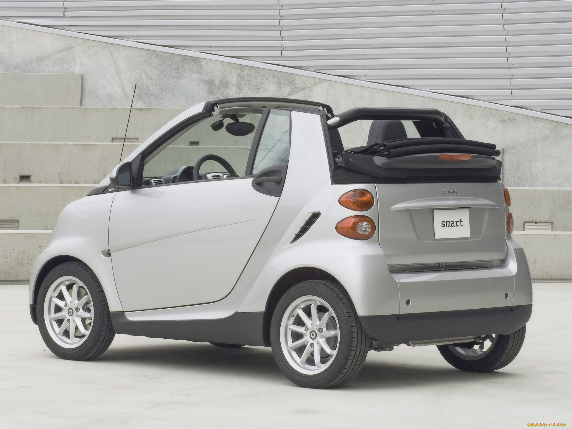 2008, smart, fortwo, passion, cabrio, автомобили