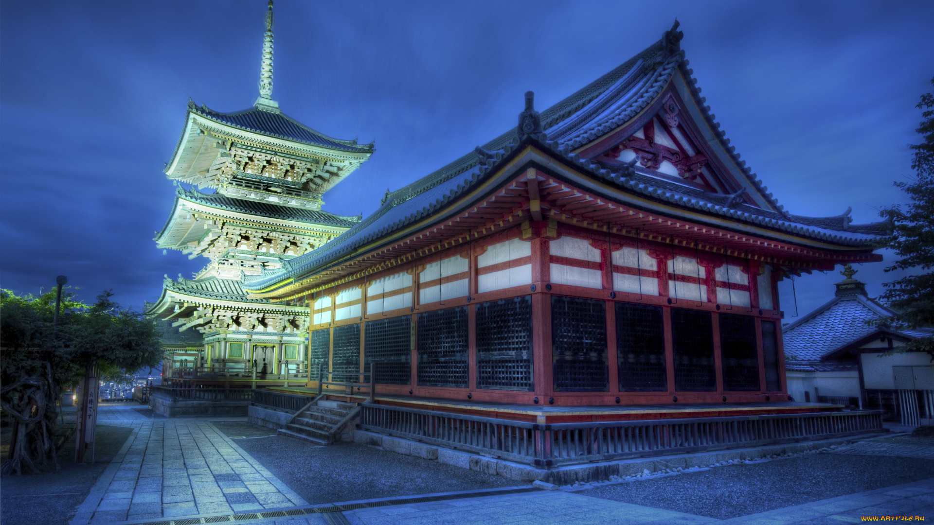 meditation, station, города, буддистские, другие, храмы, kyoto, japan