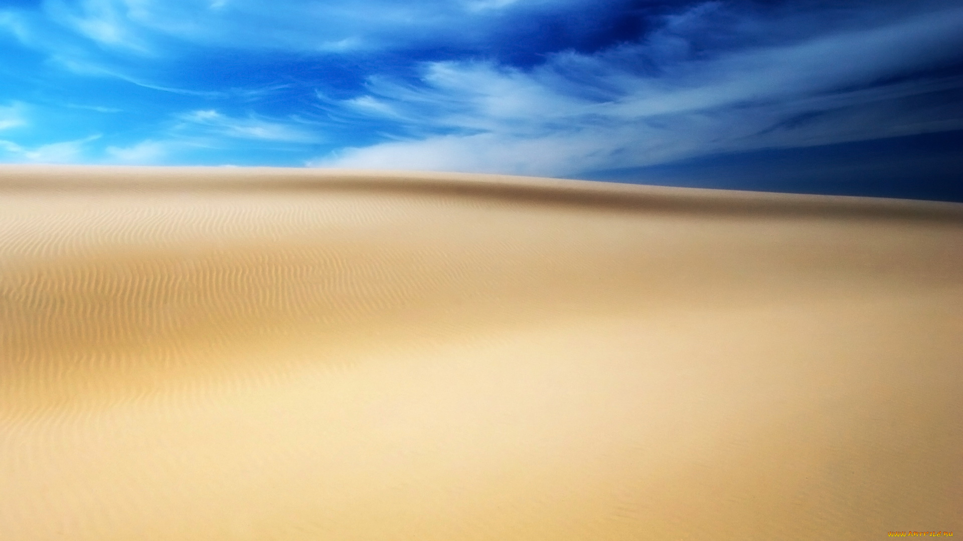 природа, пустыни, облака, песок