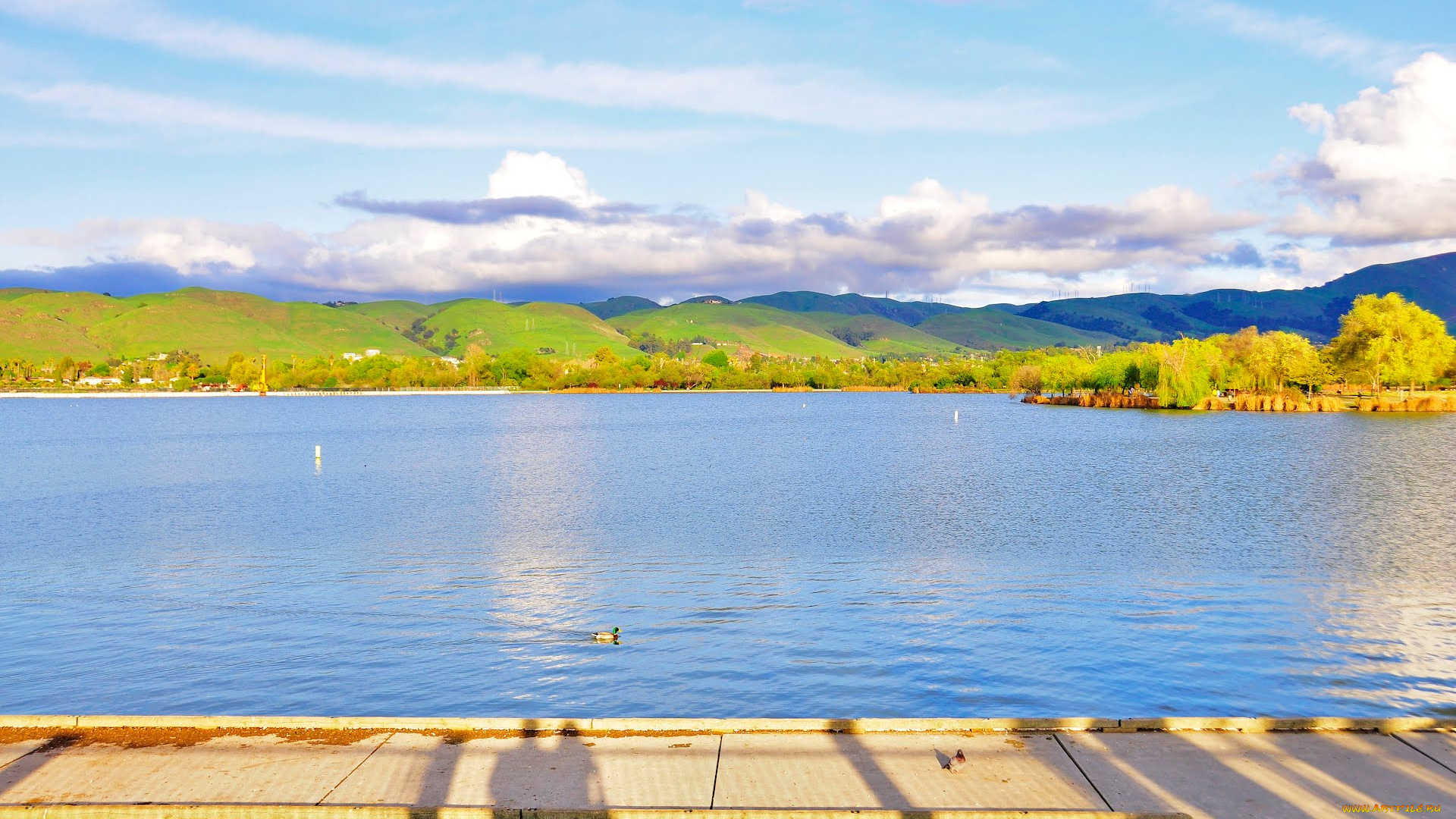 природа, реки, озера, lake, elizabeth, ca