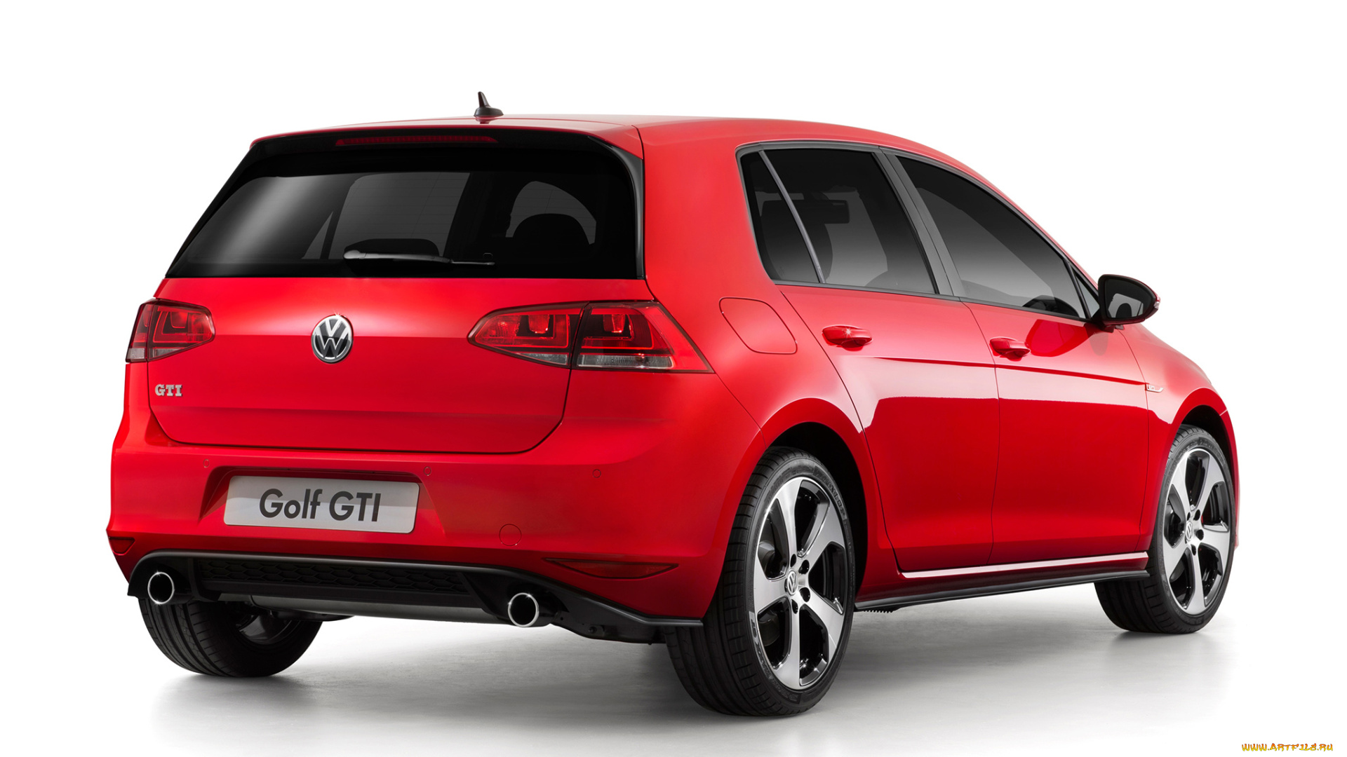 автомобили, volkswagen, 2013г, красный, 5-door, gti, typ, 5g, golf, au-spec