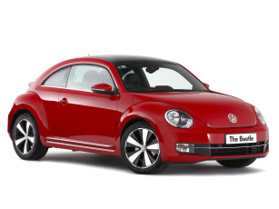 Картинка автомобили volkswagen красный au-spec beetle