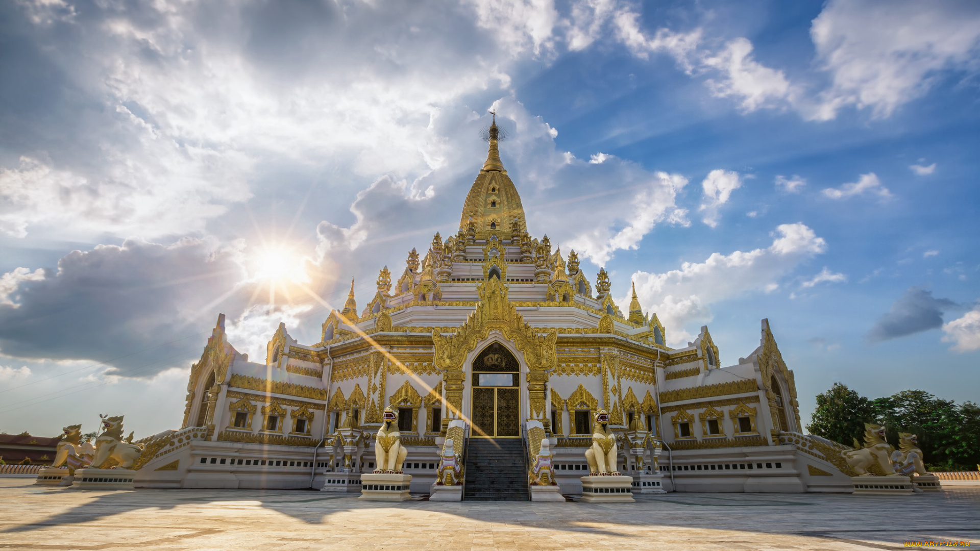 buddha, tooth, relic, pagoda, города, -, буддийские, и, другие, храмы, пагода