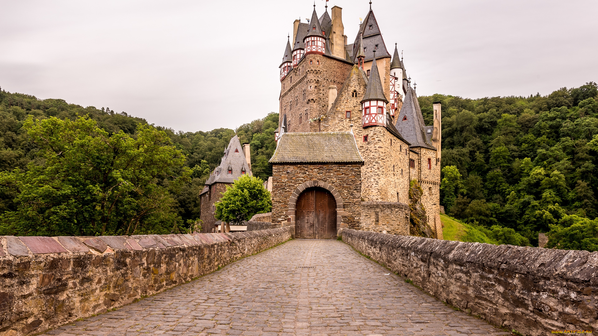 burg, eltz, города, замки, германии, замок