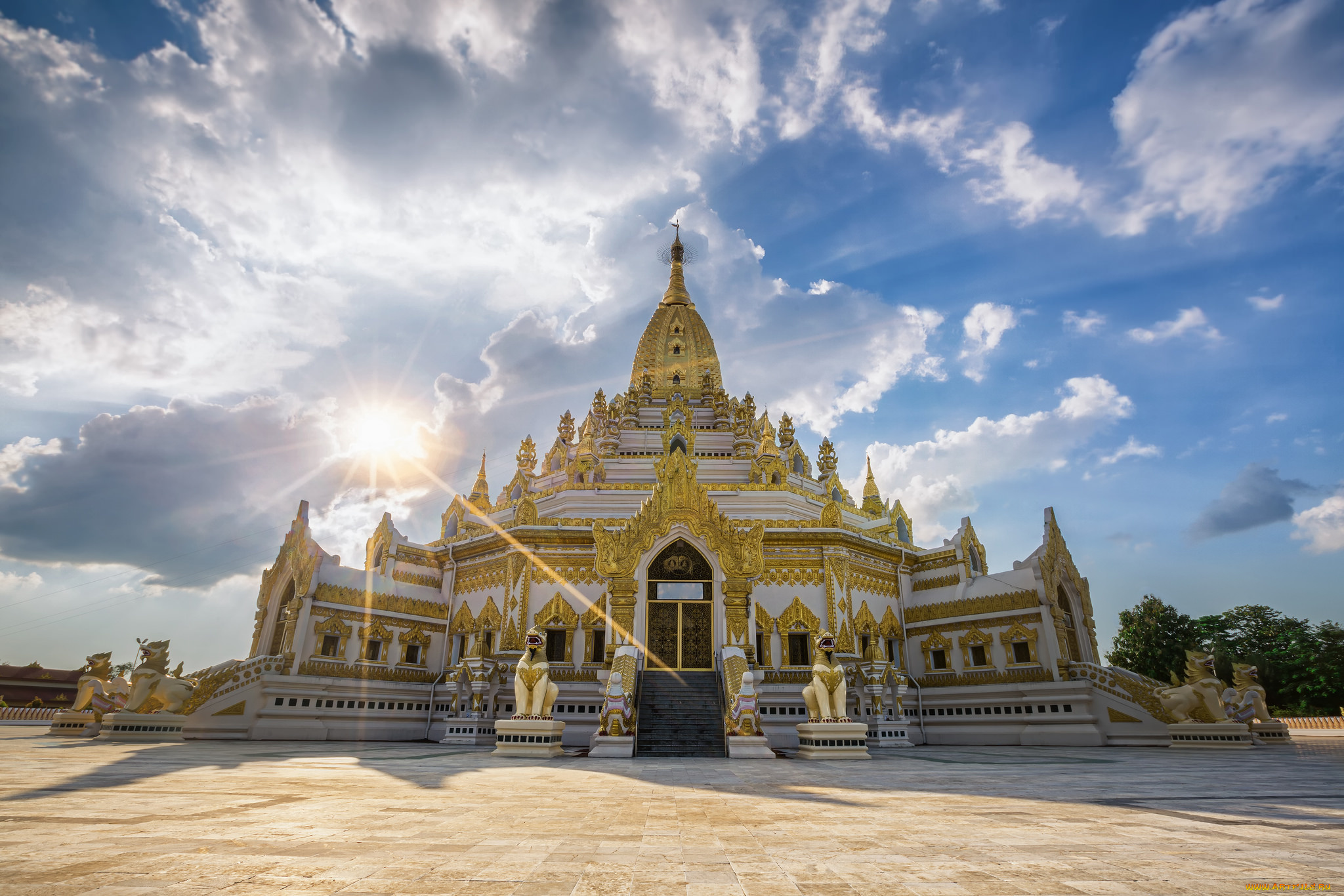 buddha, tooth, relic, pagoda, города, -, буддийские, и, другие, храмы, пагода