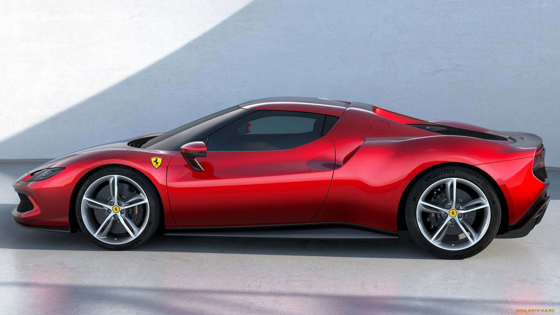 ferrari, 296, gtb, 2022, автомобили, ferrari, 296, gtb, 2022