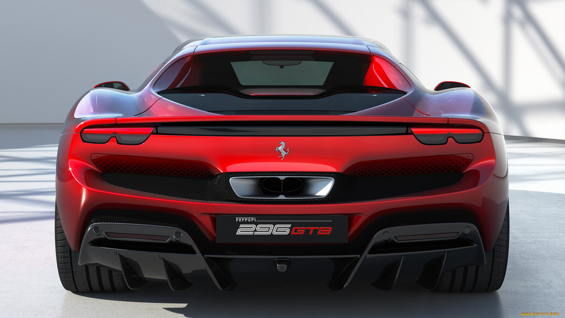 ferrari, 296, gtb, 2022, автомобили, ferrari, 296, gtb, 2022