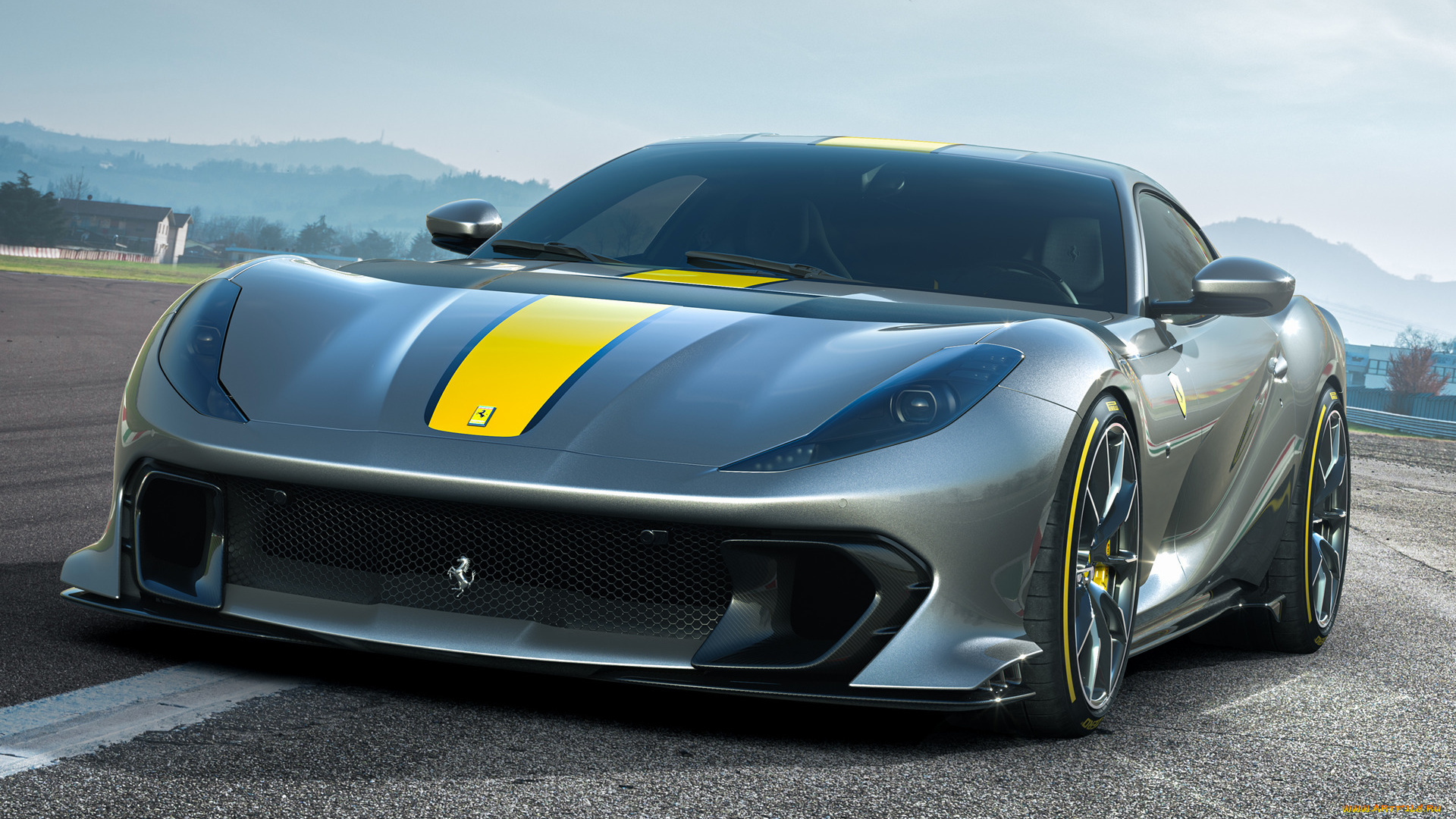 ferrari, 812, competizione, 2021, автомобили, ferrari, 812, competizione, 2021