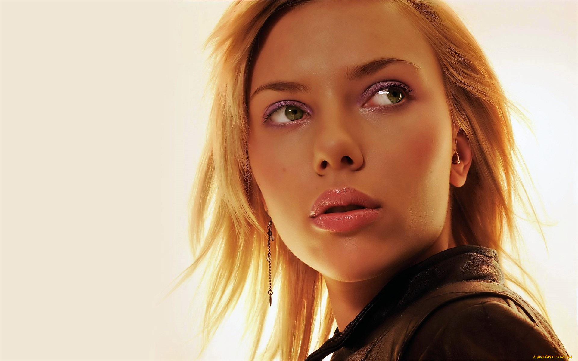 девушки, scarlett, johansson, актриса, блондинка, лицо