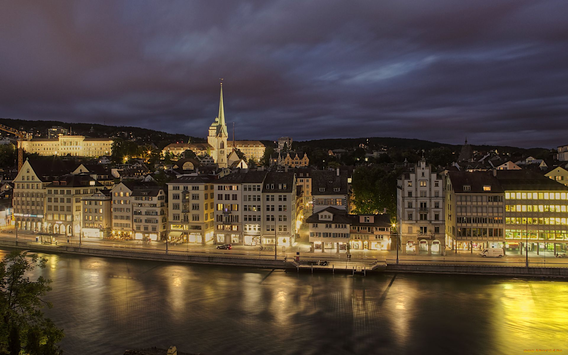 zurich, города, цюрих, швейцария