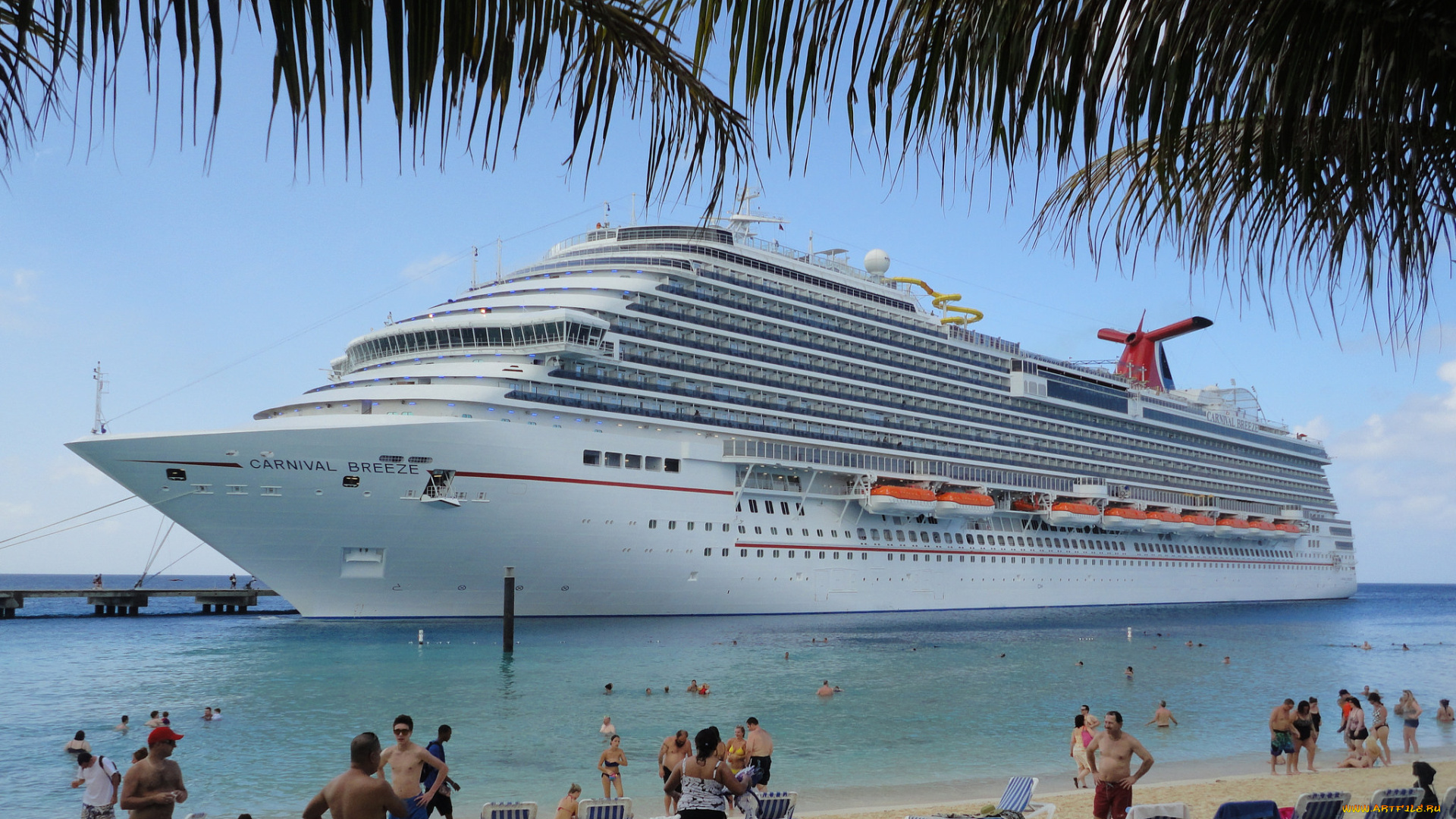 carnival, breeze, корабли, лайнеры, круиз, лайнер