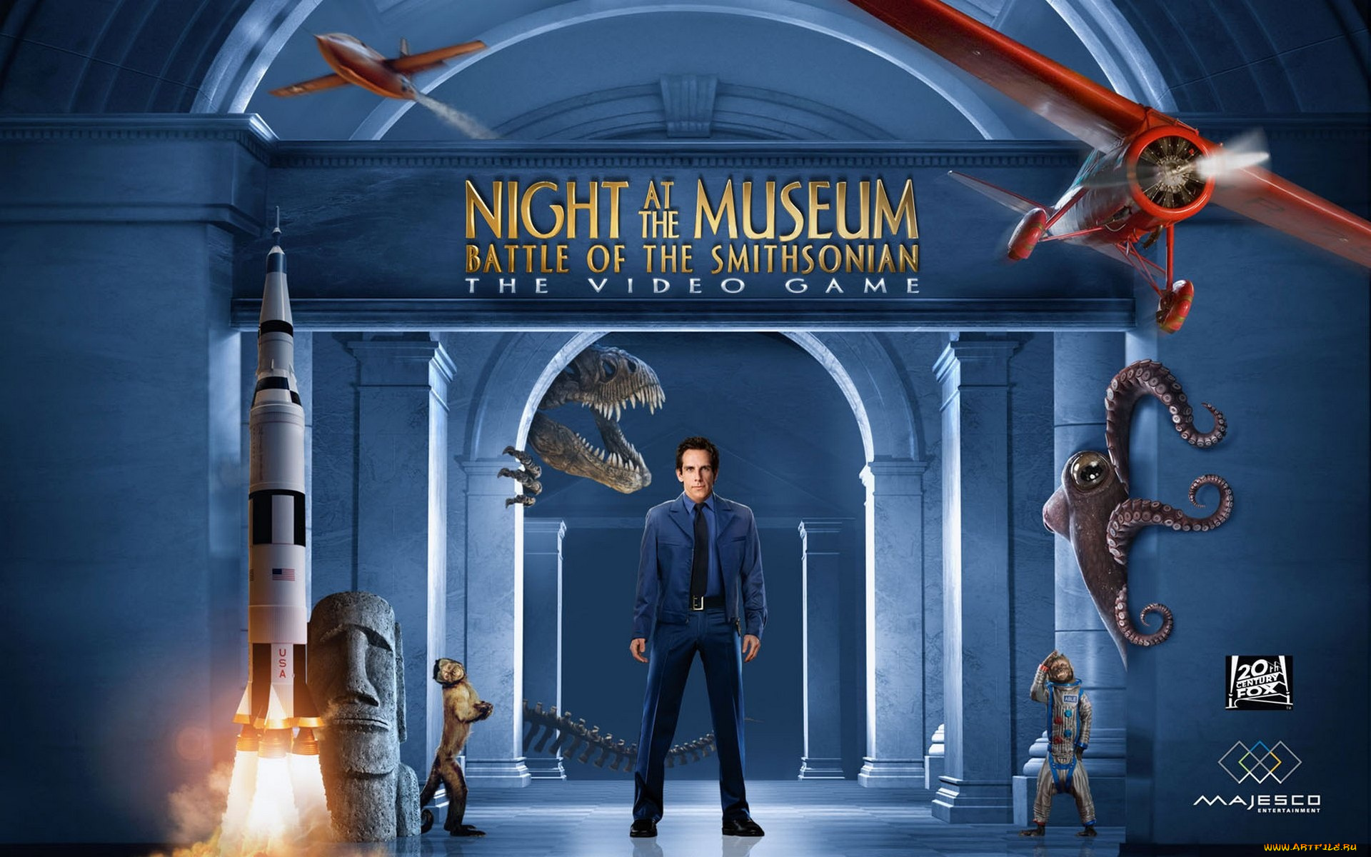 night, at, the, museum, видео, игры, battle, of, smithsonian