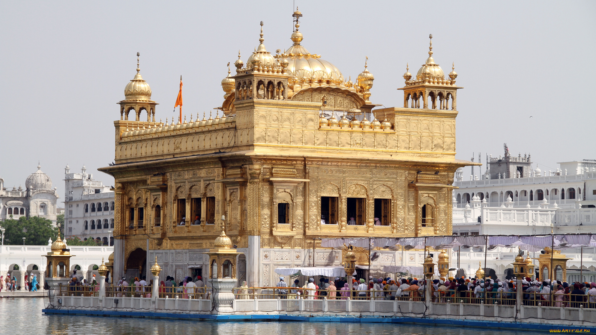 golden, temple, harmandir, sahib, города, буддистские, другие, храмы, india, amritsar