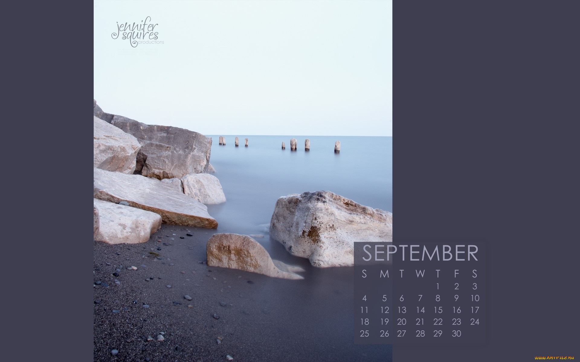 календари, природа, море, камни