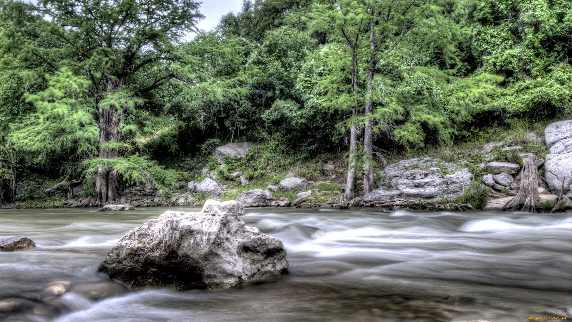 pedernales, river, природа, реки, озера