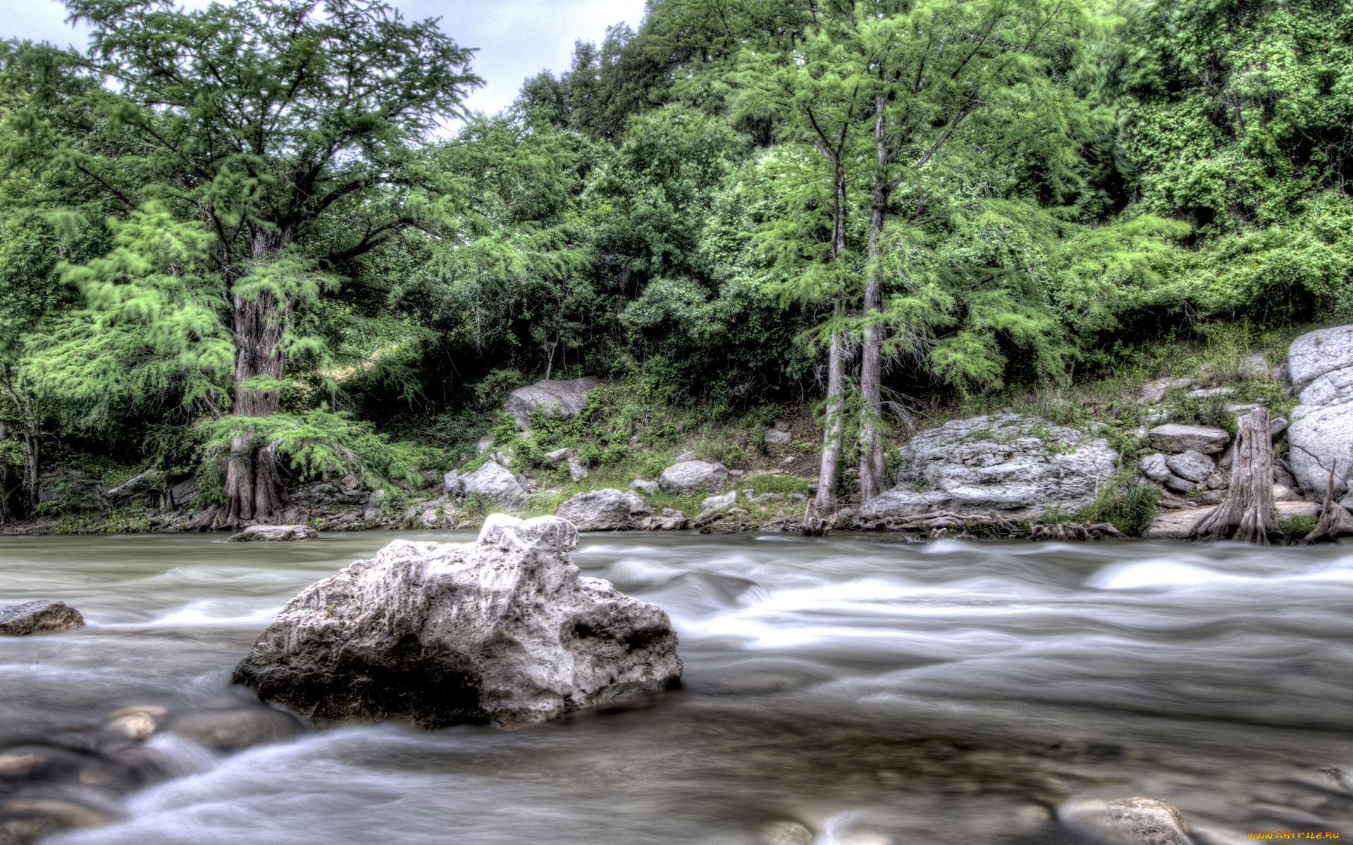 pedernales, river, природа, реки, озера