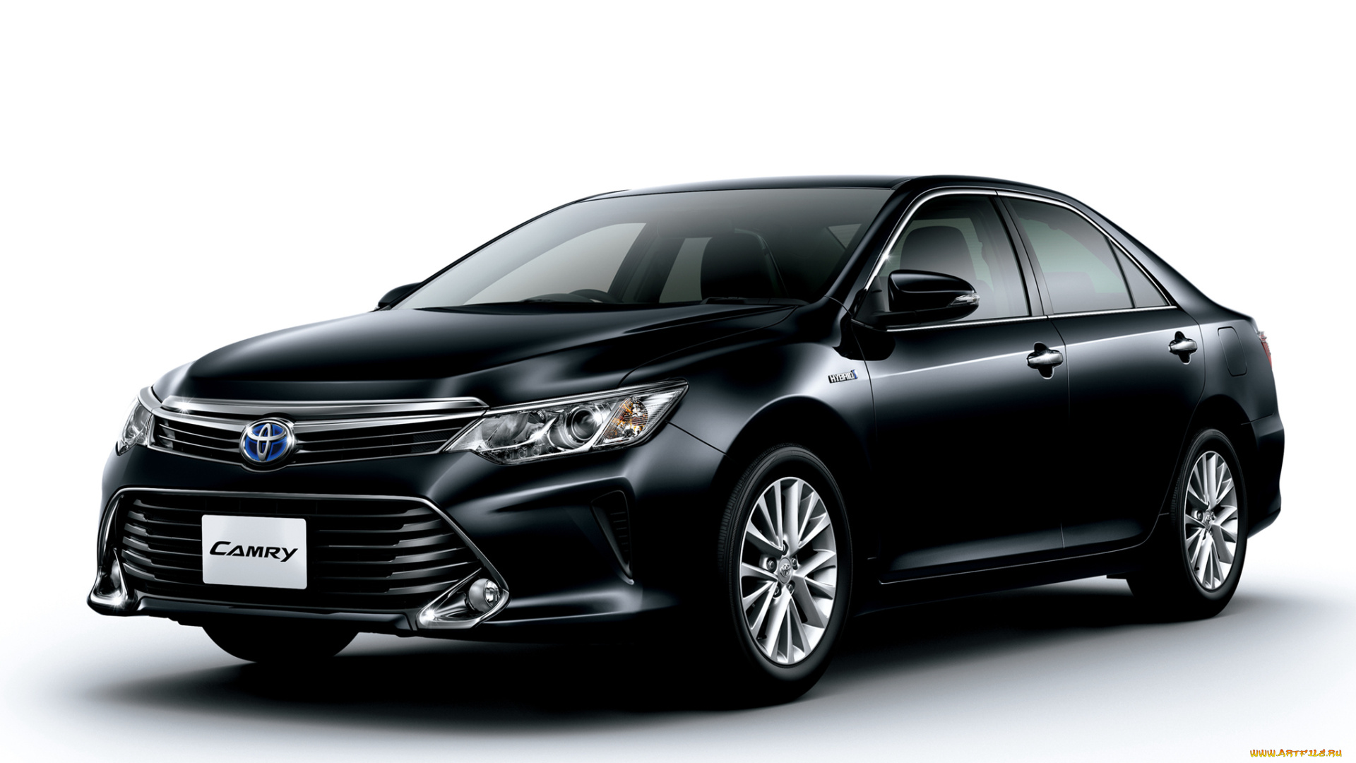 автомобили, toyota, темный, 2014г, camry, jp-spec, hybrid