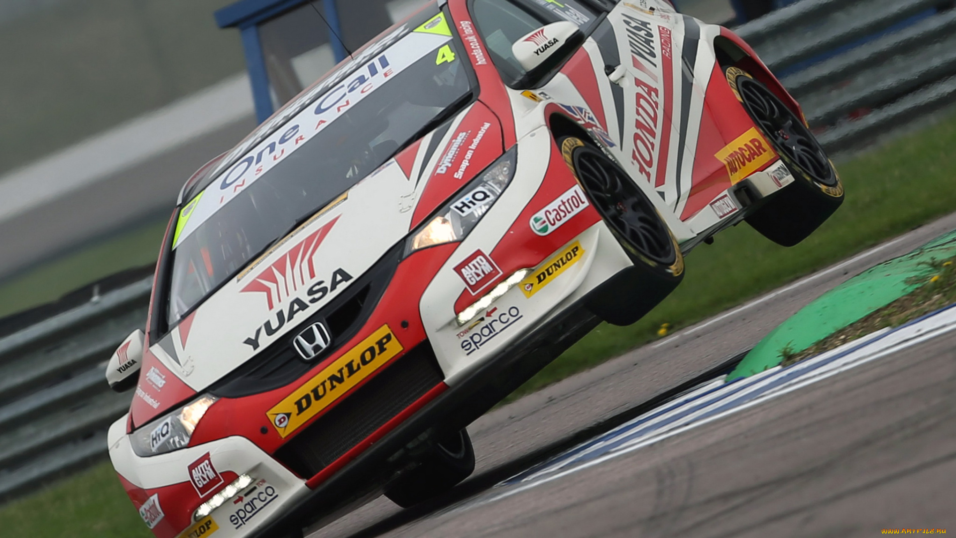 спорт, автоспорт, btcc, tourer, трек, civic, honda, скорость, 2014г