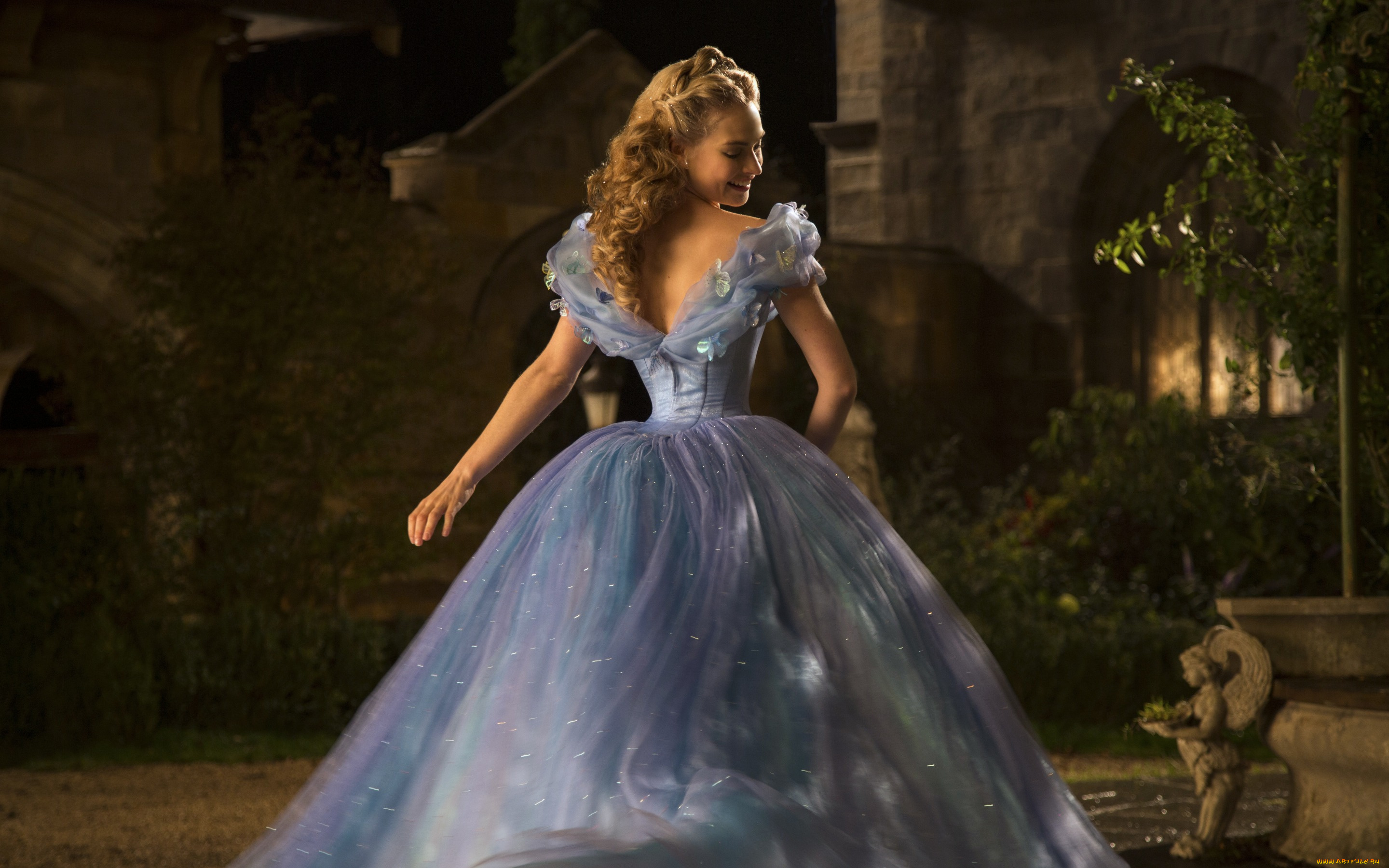 кино, фильмы, cinderella, , 2015, year, film, cinderella, lily, james