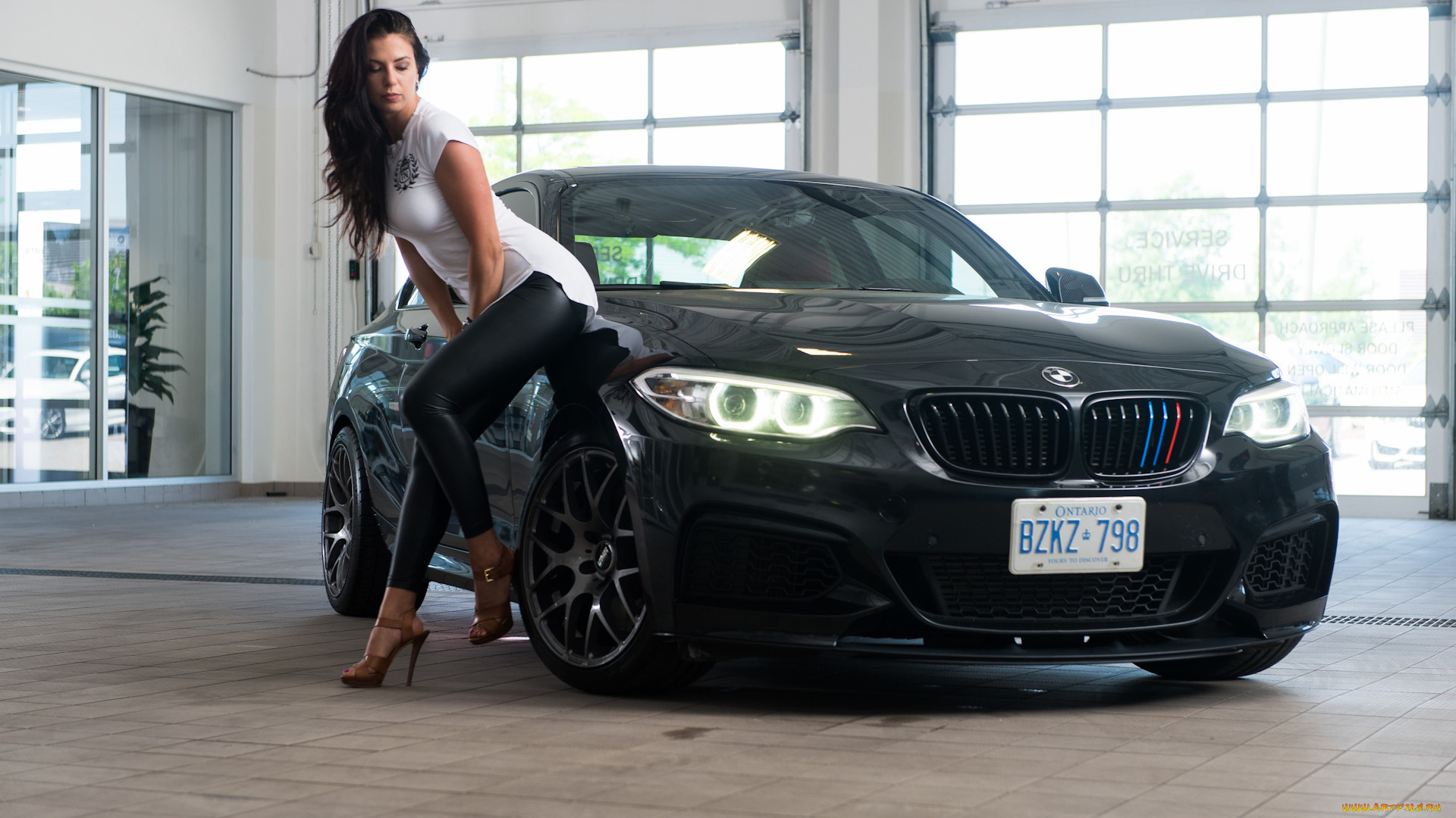 bmw, girl, автомобили, -авто, с, девушками, girl, bmw