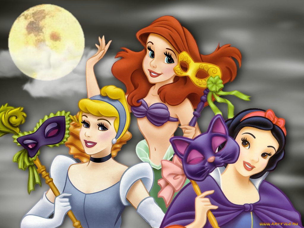 мультфильмы, disney`s, princess