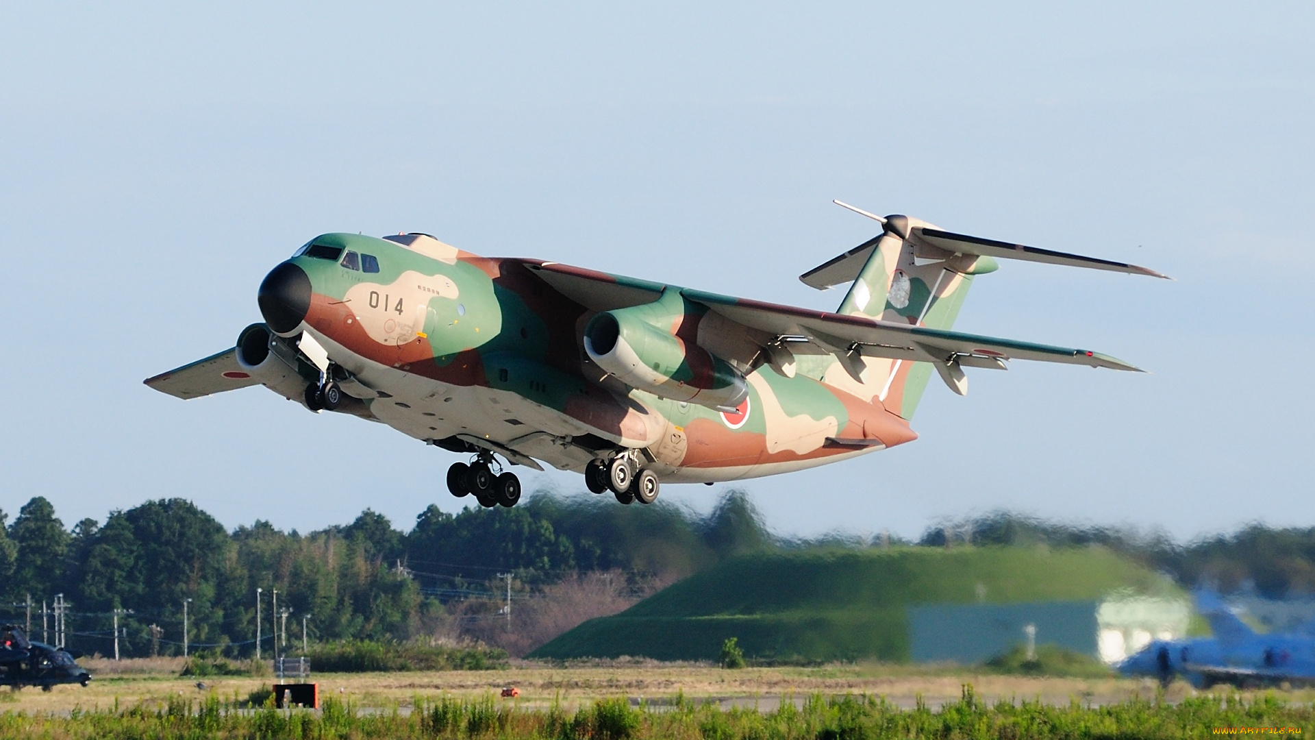 авиация, военно, транспортные, самолёты, взлёт, самолёт