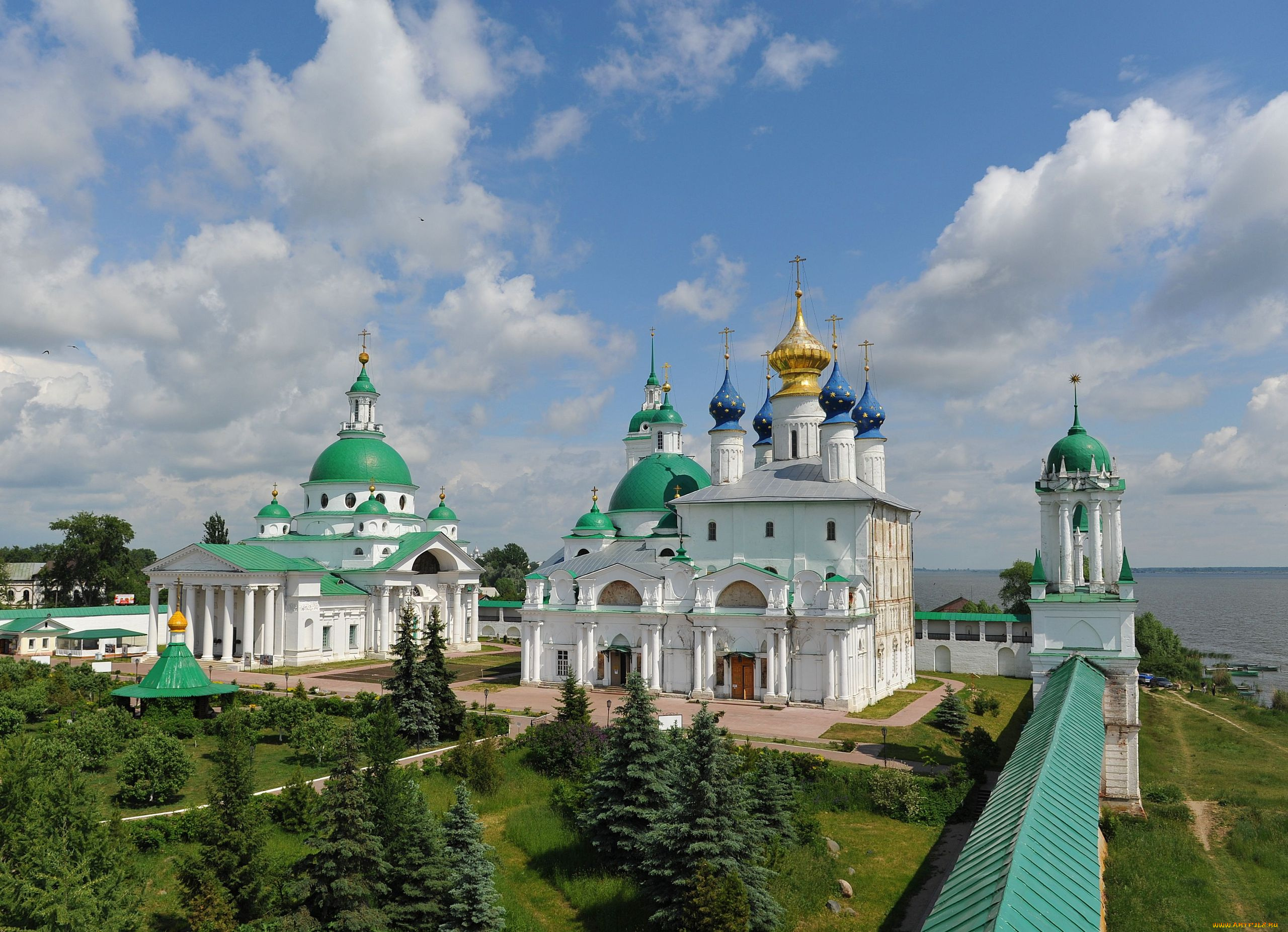 ростов, великий, города, православные, церкви, монастыри