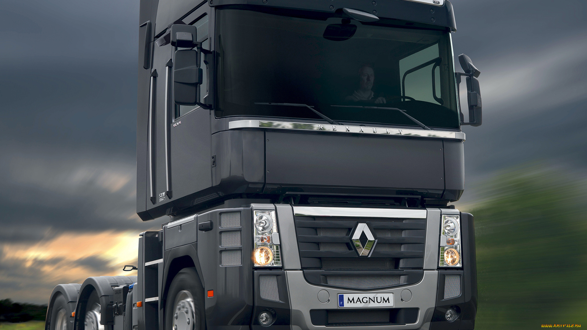 автомобили, renault, trucks, тягач