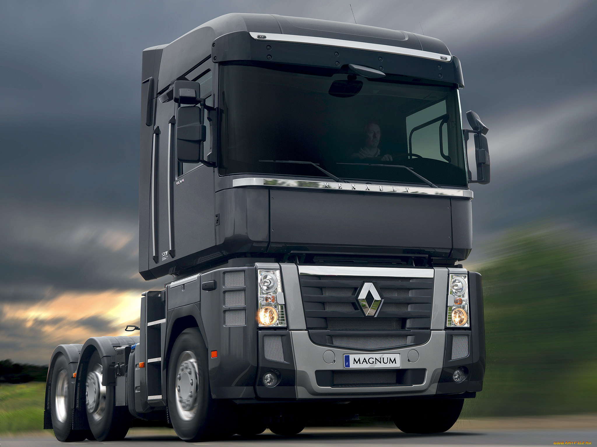 автомобили, renault, trucks, тягач