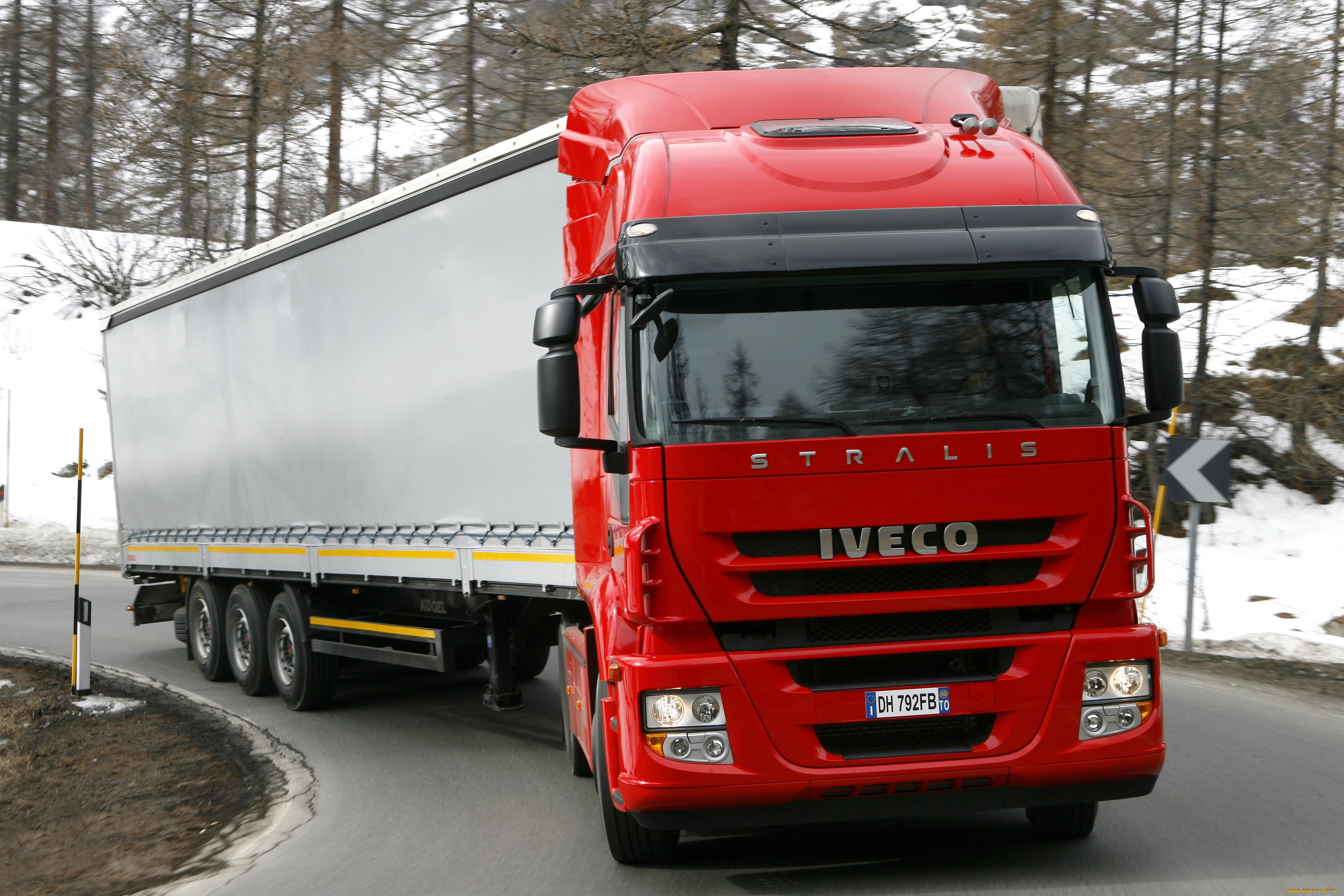 автомобили, iveco, тягач