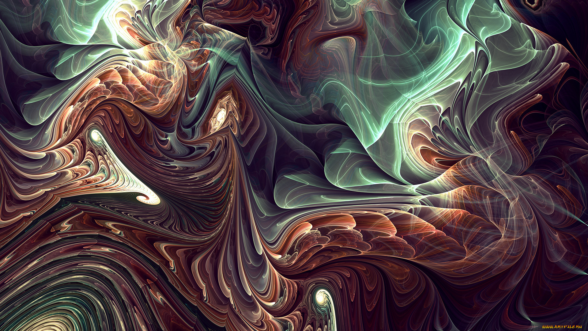 3д, графика, fractal, фракталы, узор