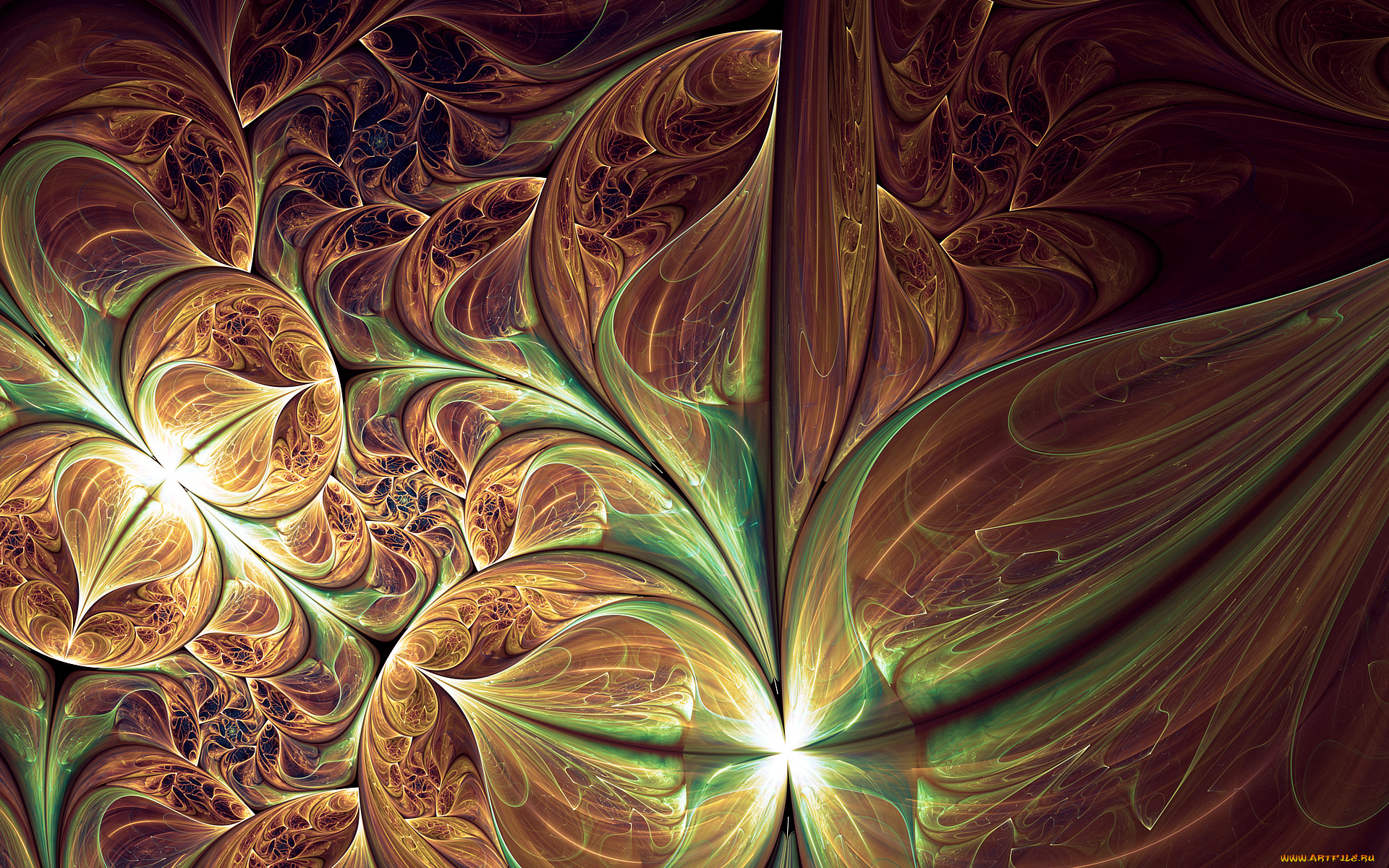 3д, графика, fractal, фракталы, узор