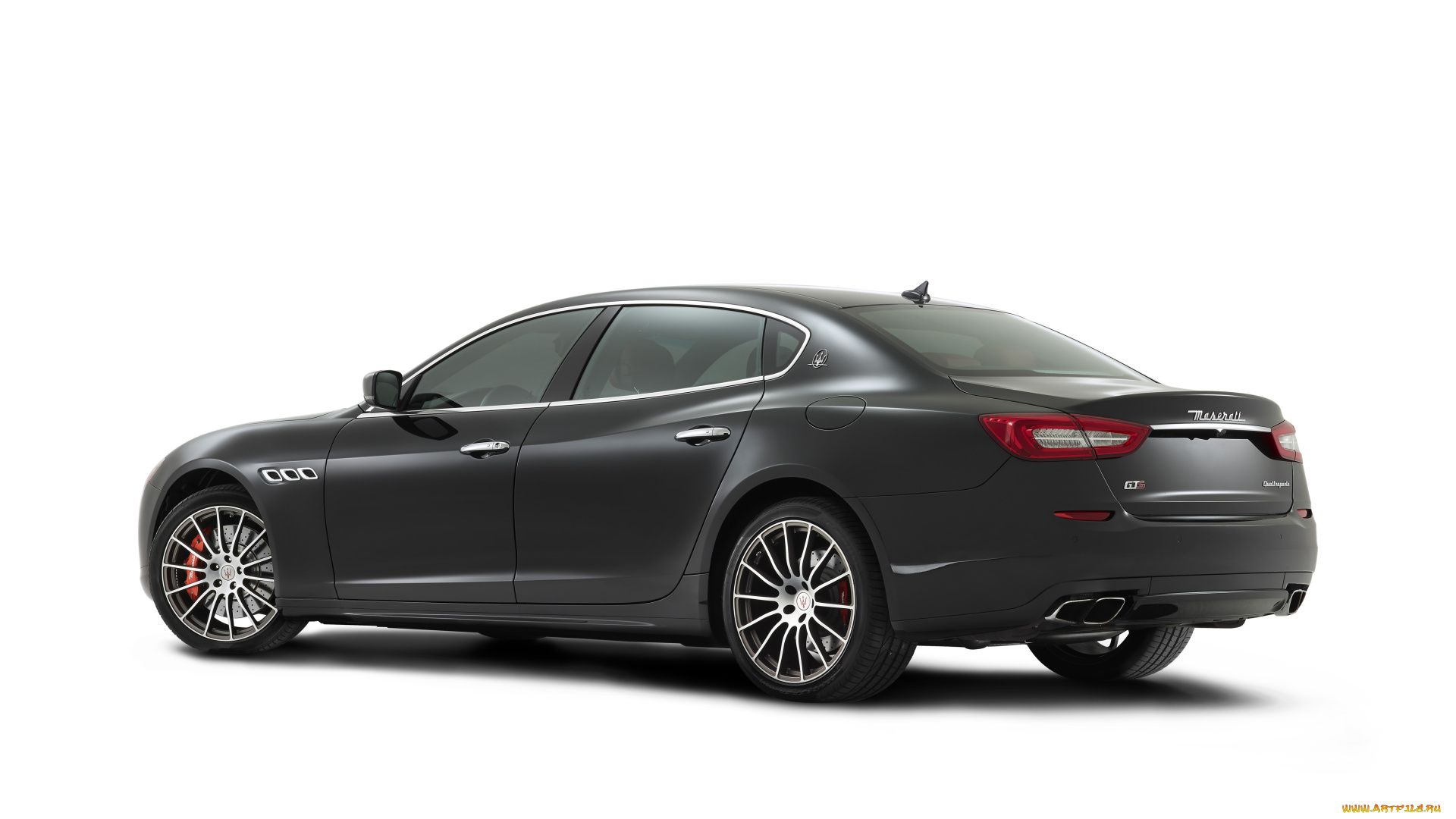 автомобили, maserati, gts, quattroporte, темный, 2014г