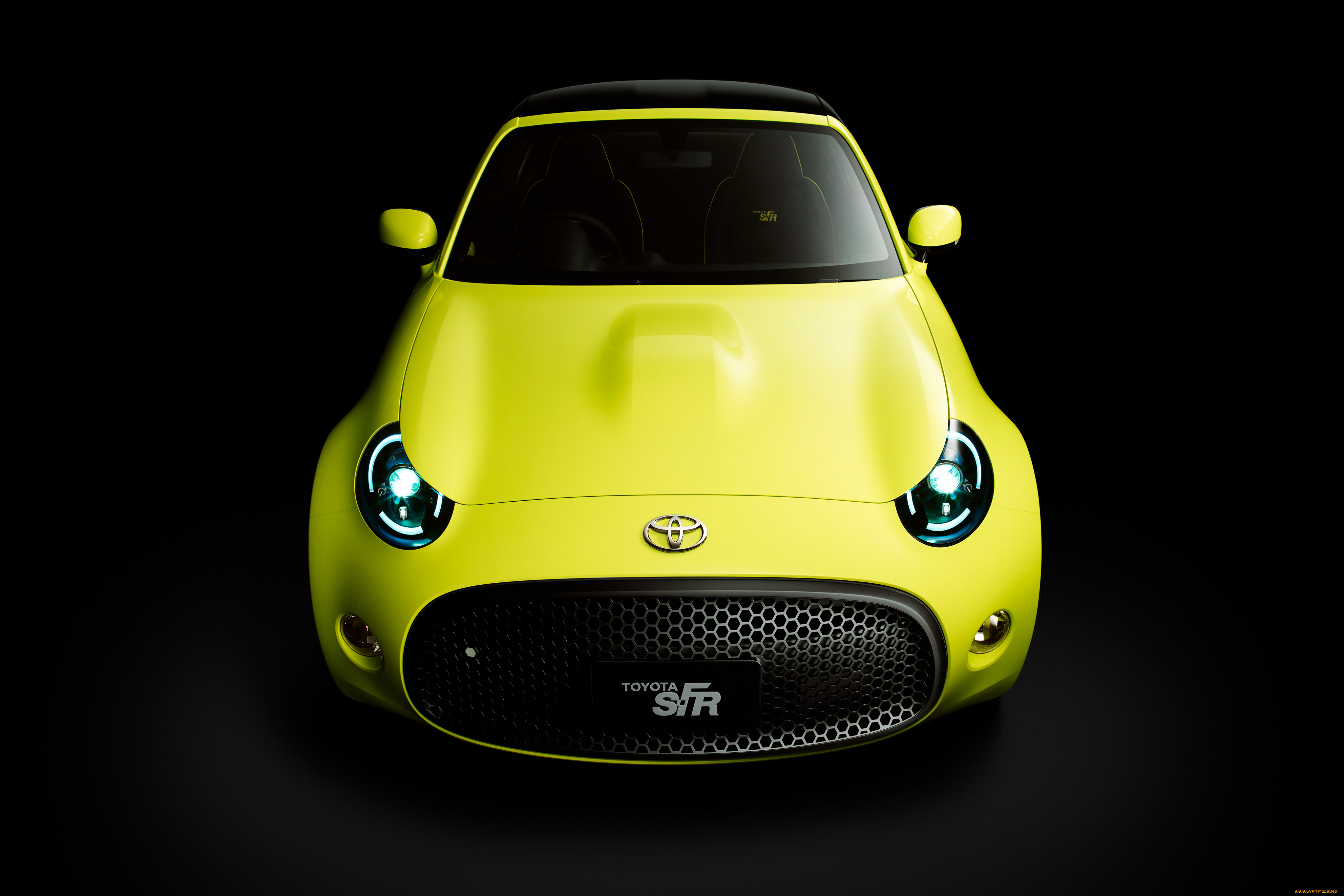 автомобили, toyota, желтый, 2015г, s-fr, concept