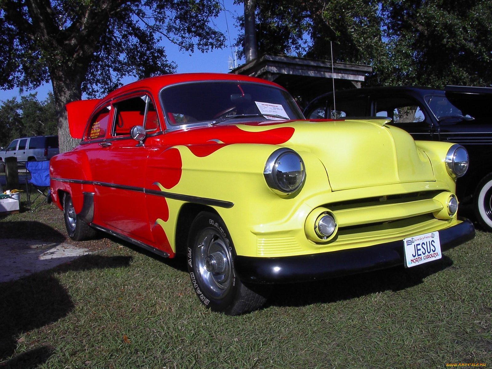 1953, chevrolet, hot, rod, classic, автомобили, выставки, уличные, фото