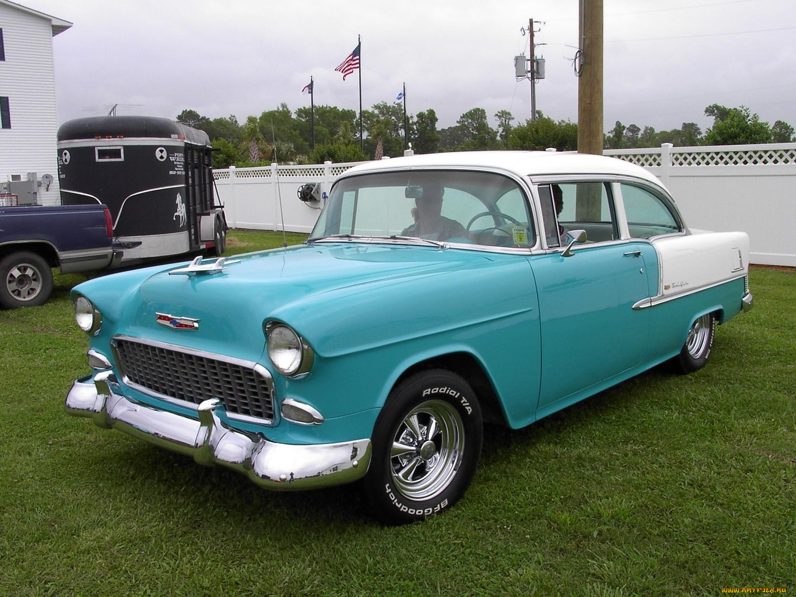 1955, chevrolet, belair, sedan, classic, автомобили, выставки, уличные, фото