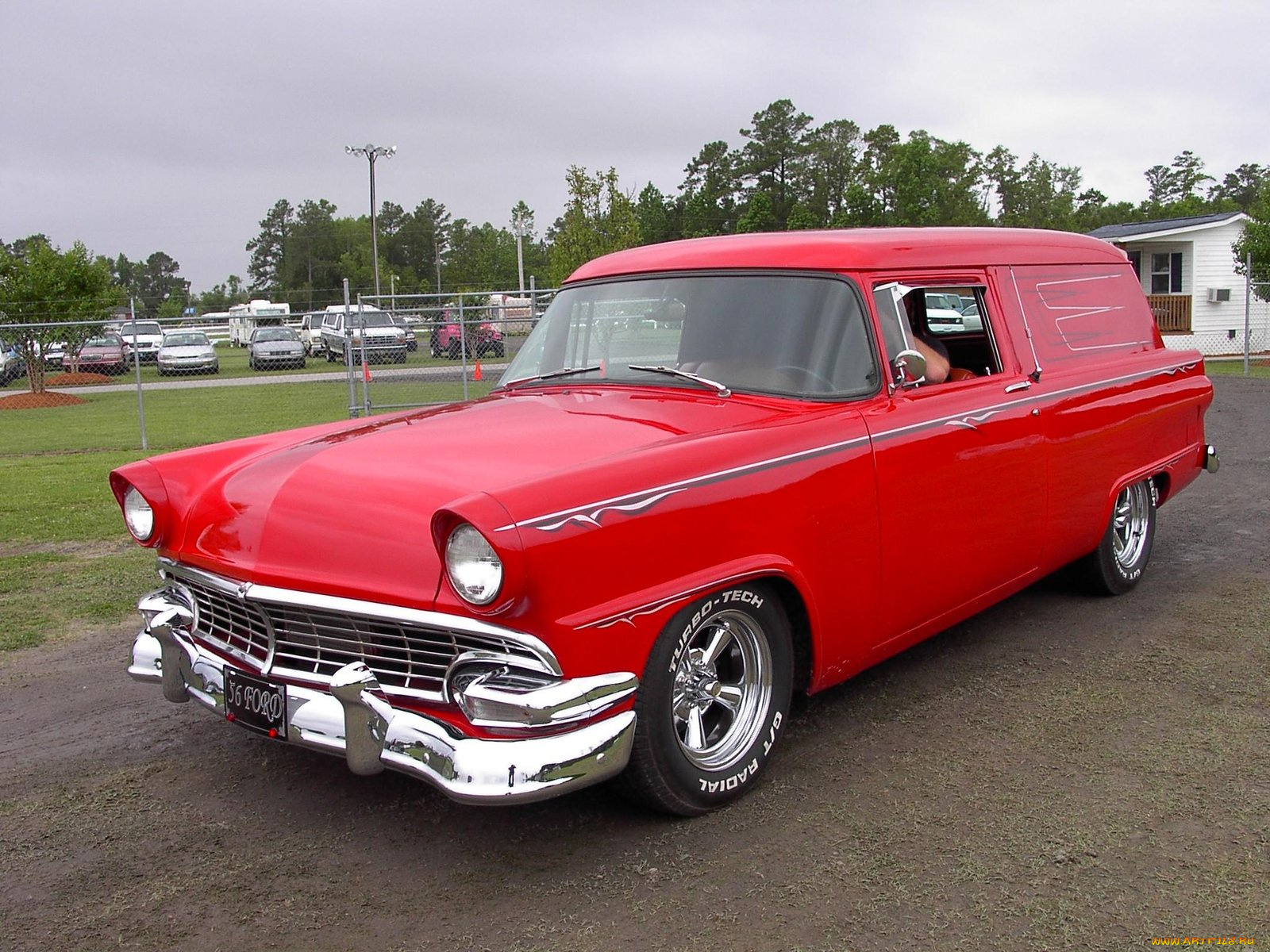 1956, ford, panel, wagon, classic, автомобили