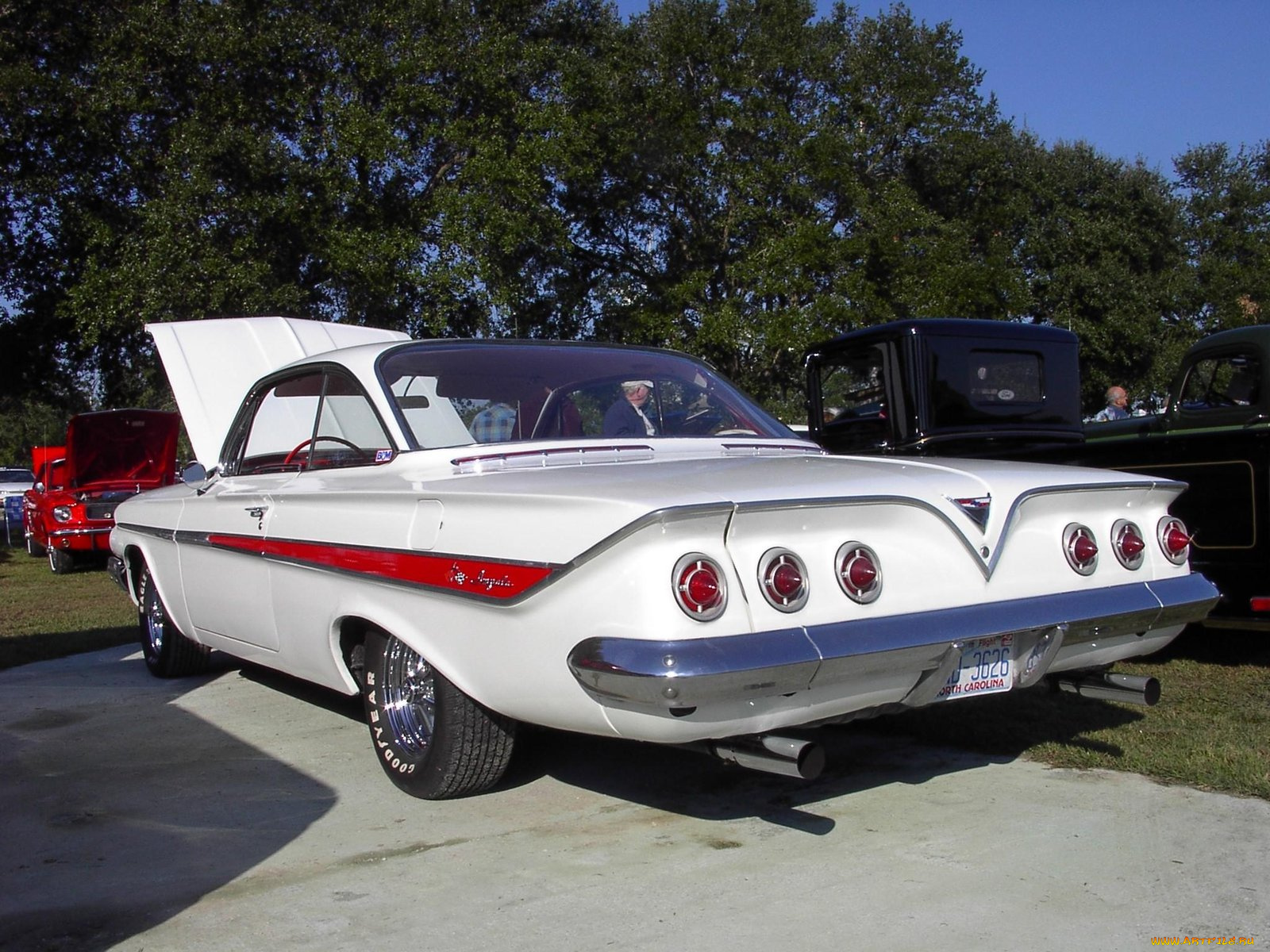 1961, chevrolet, impala, classic, автомобили, выставки, уличные, фото