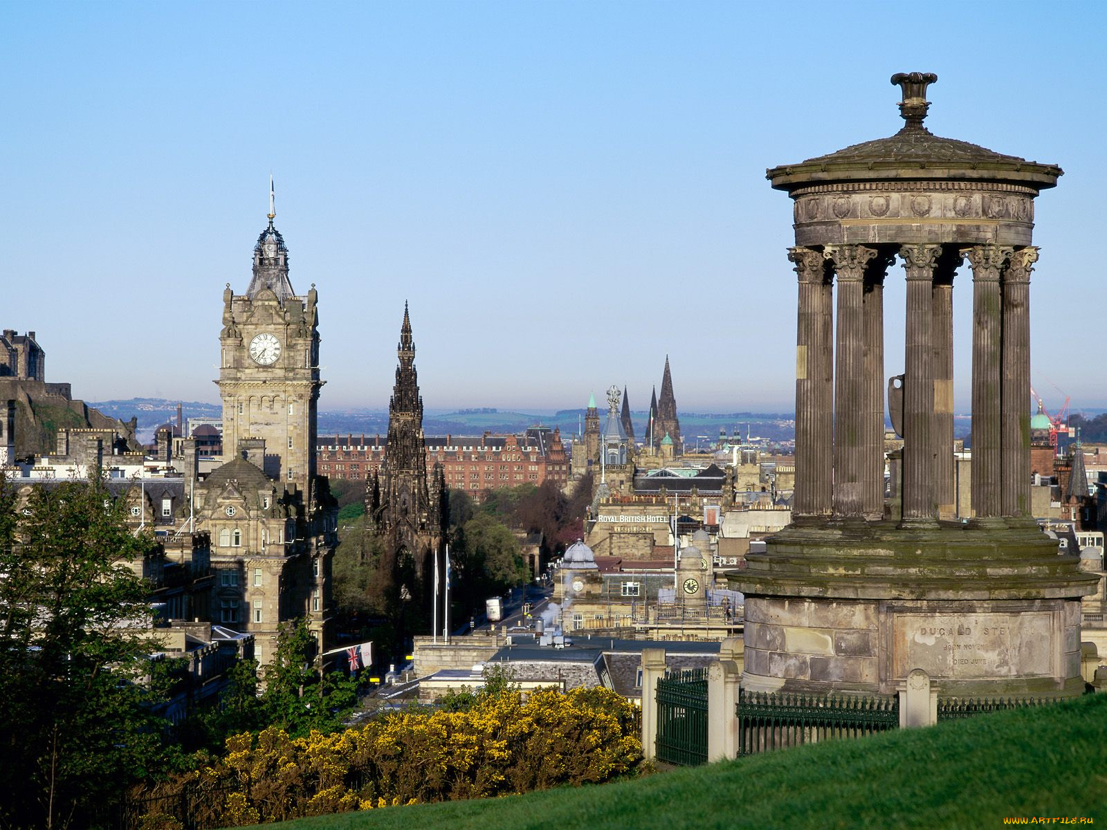 edinburgh, scotland, города