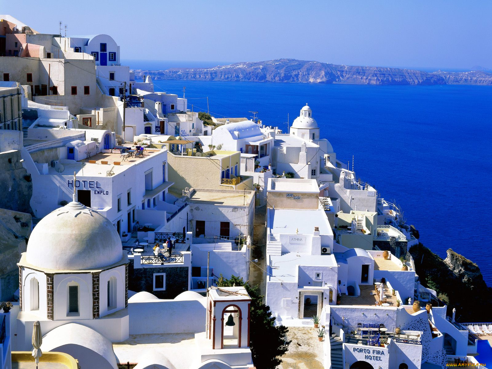 fira, santorini, cyclades, islands, greece, города, санторини, греция