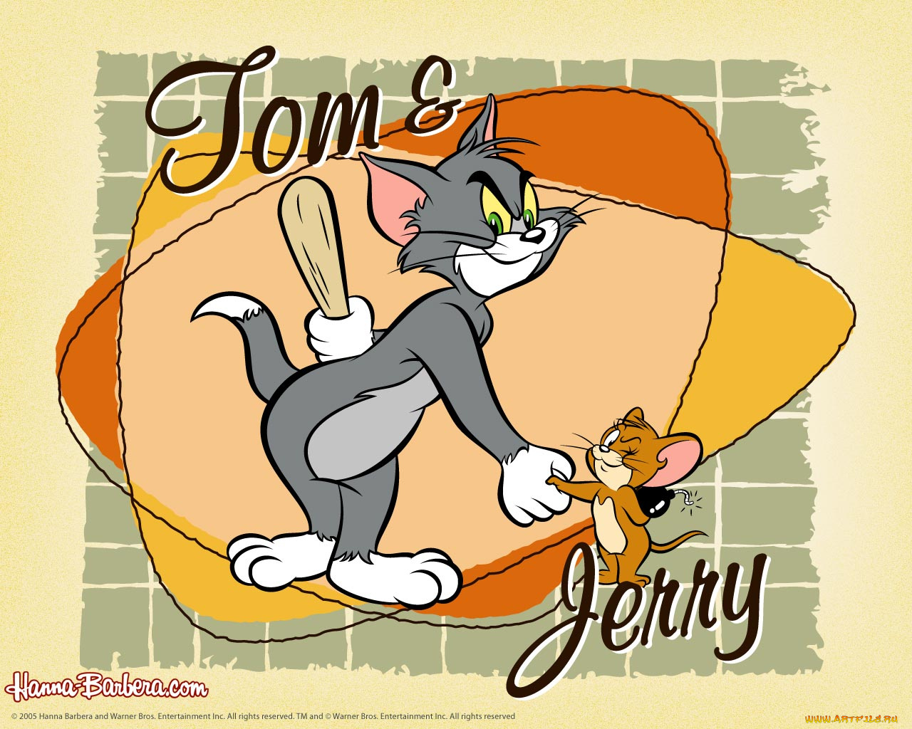 мультфильмы, tom, and, jerry