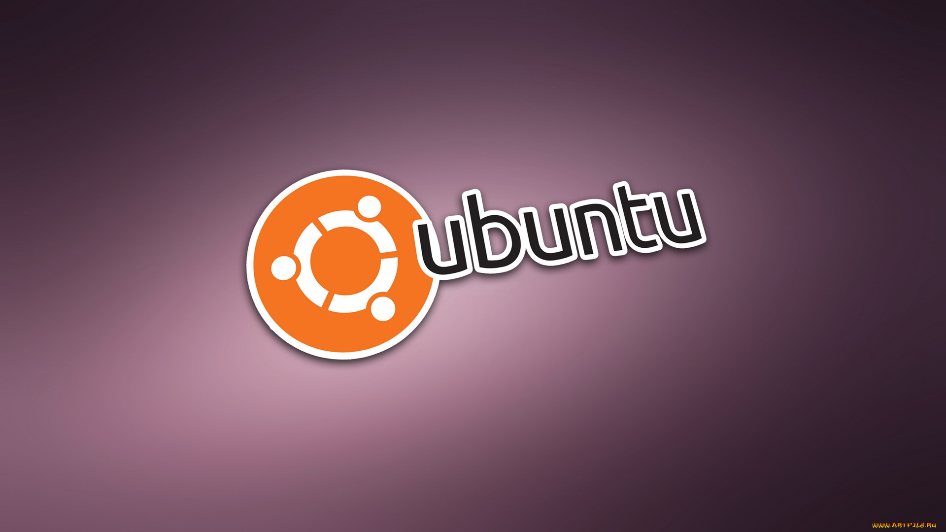 компьютеры, ubuntu, linux, сиреневый