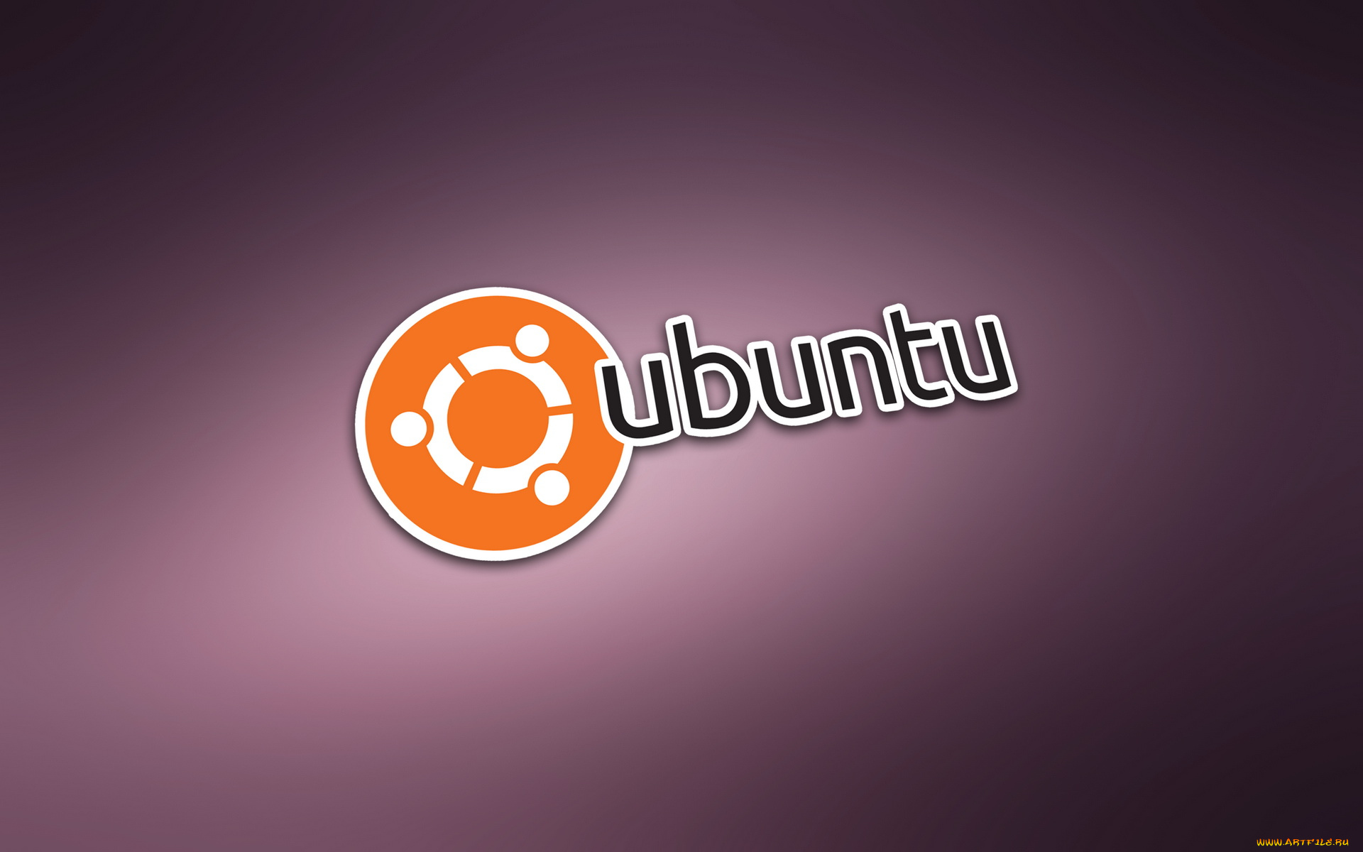 компьютеры, ubuntu, linux, сиреневый