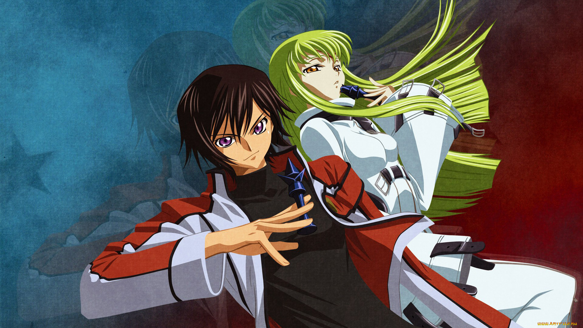 аниме, code, geass